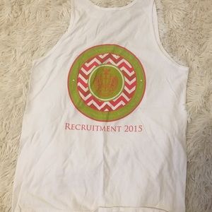 Go Greek Panhellenic Recruitment tee!